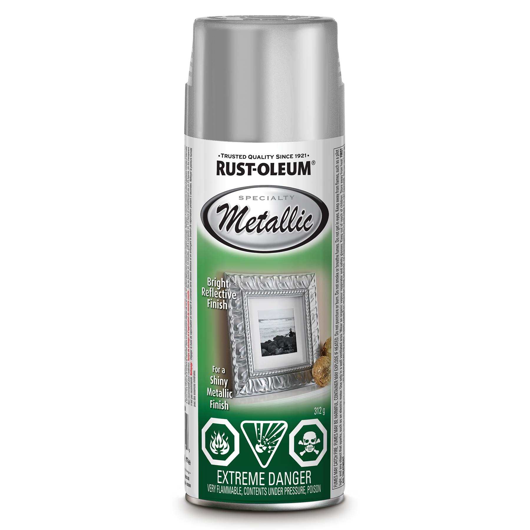 Specialty Metallic Effects Spray Paint in Silver