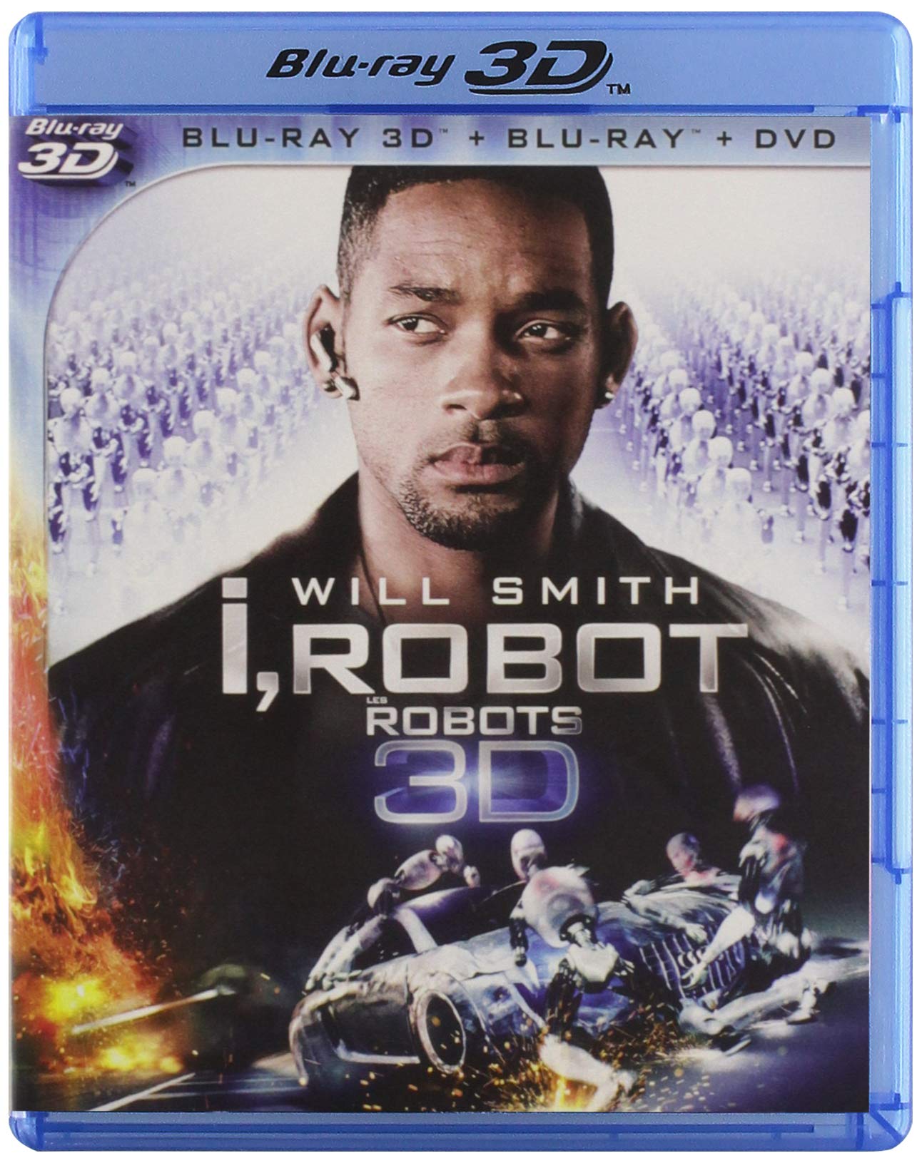 I, Robot [Blu-ray 3D + Blu-ray + DVD]