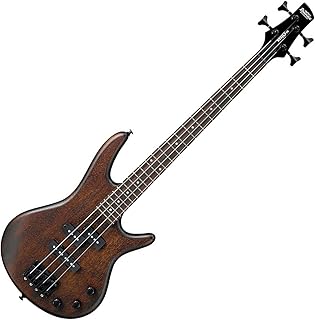 Ibanez GSRM20BWNF MiKro - Walnut Flat | Short-scale electric bass with mahogany body, PJ pickup configuration and 22 frets