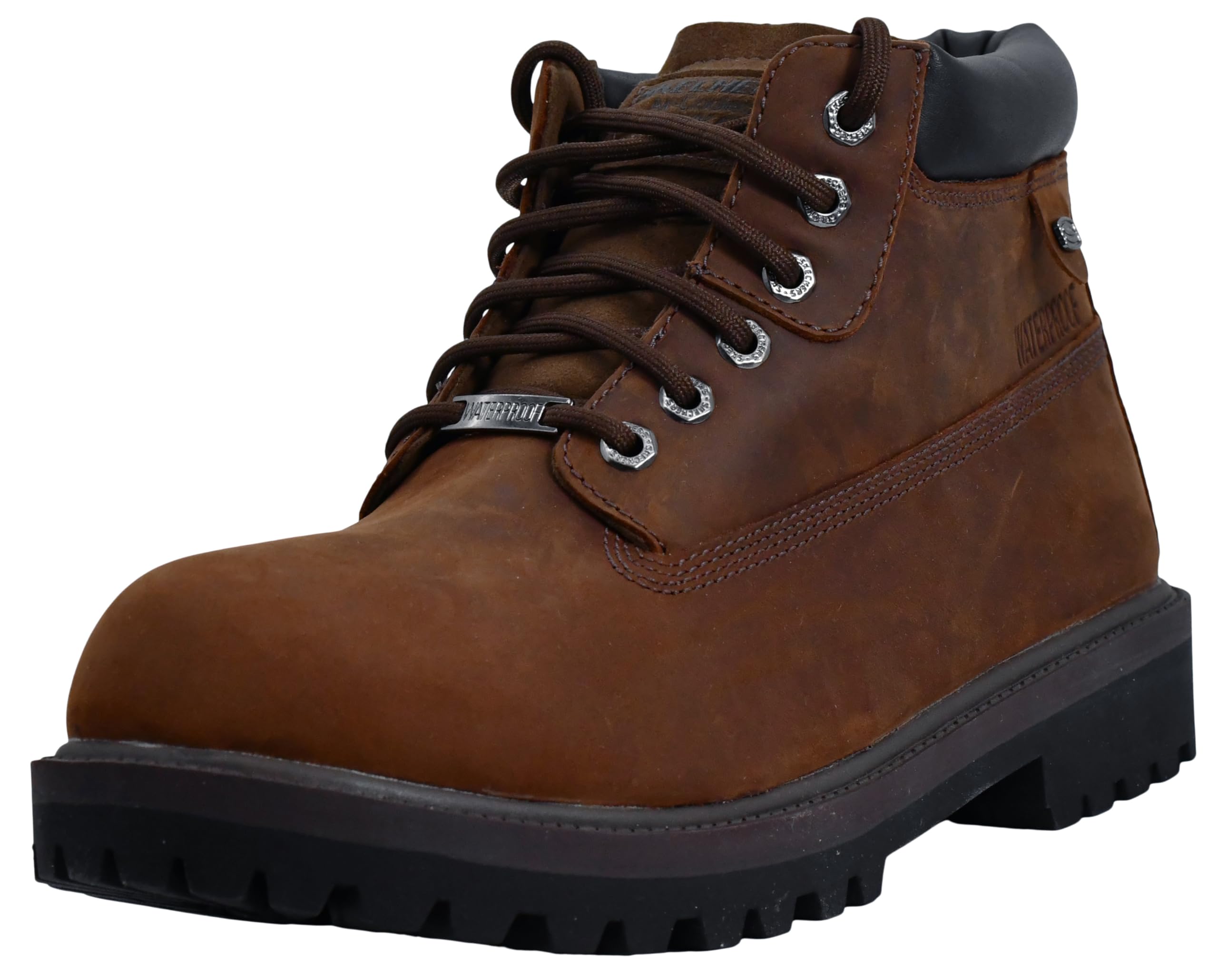 Skechers Men's Sergeants - Verdict Boot, Dark Chocolate, 11.5 Wide