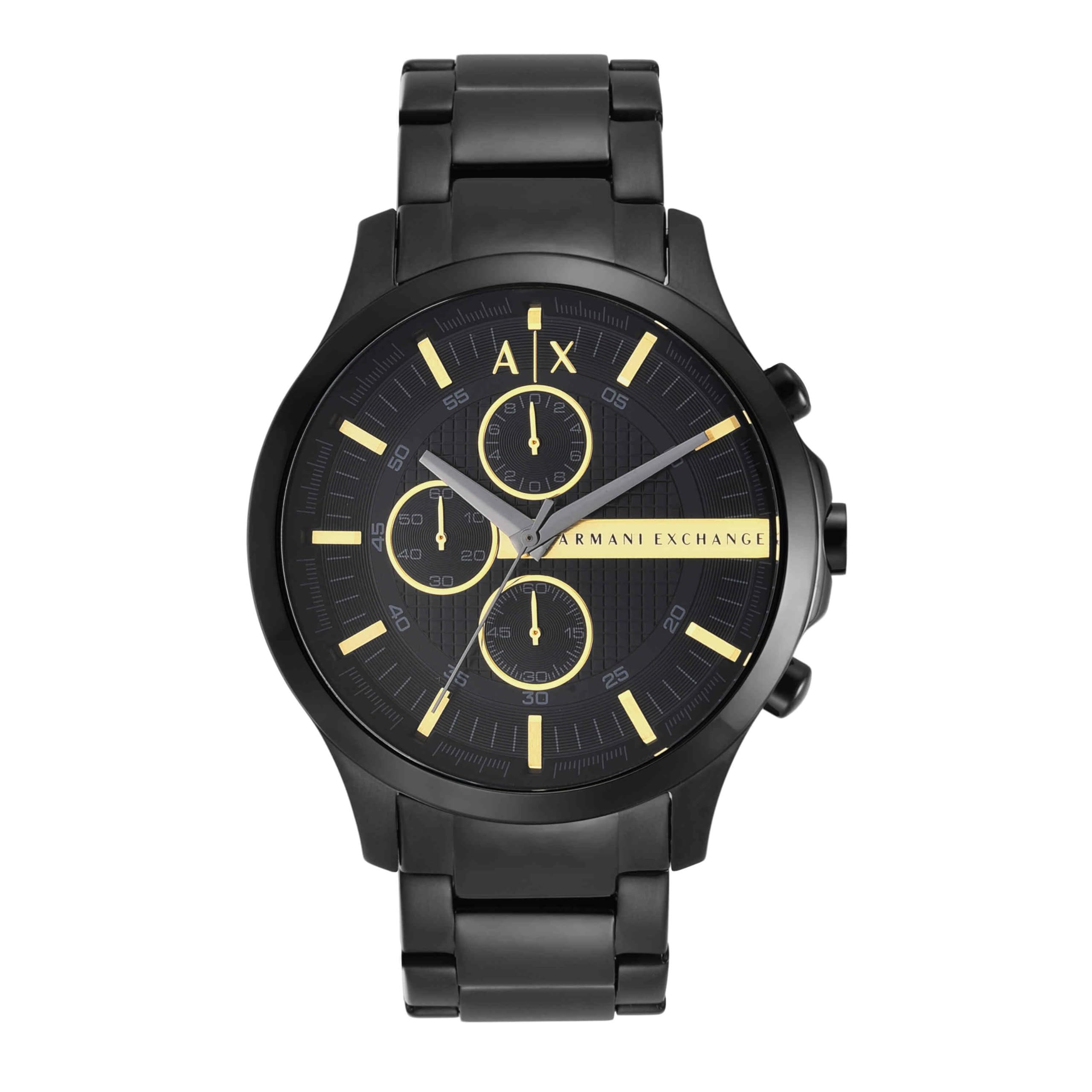 Armani Exchange Watch for Men, Quarz-Chronographenwerk und 46mm Gehäusegröße mit