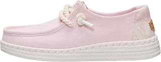 HEYDUDE Women's Espadrille Hibiscus Slip On Loafer | Cork Footbed