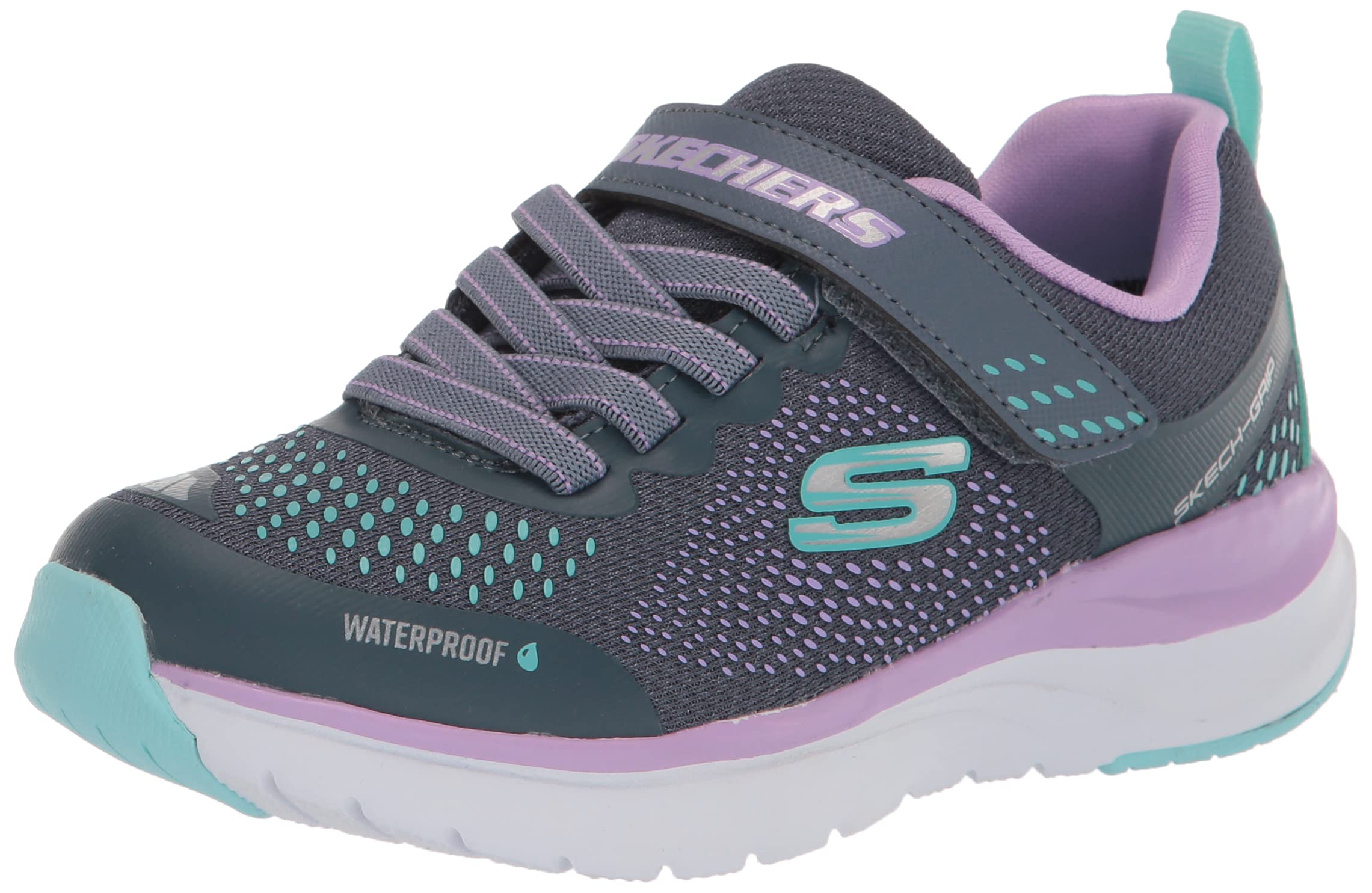 SKECHERS Ultra Groove Hydro Mist Ultra Groove Hybrid BKMT Black/Multi, 9.1 inche