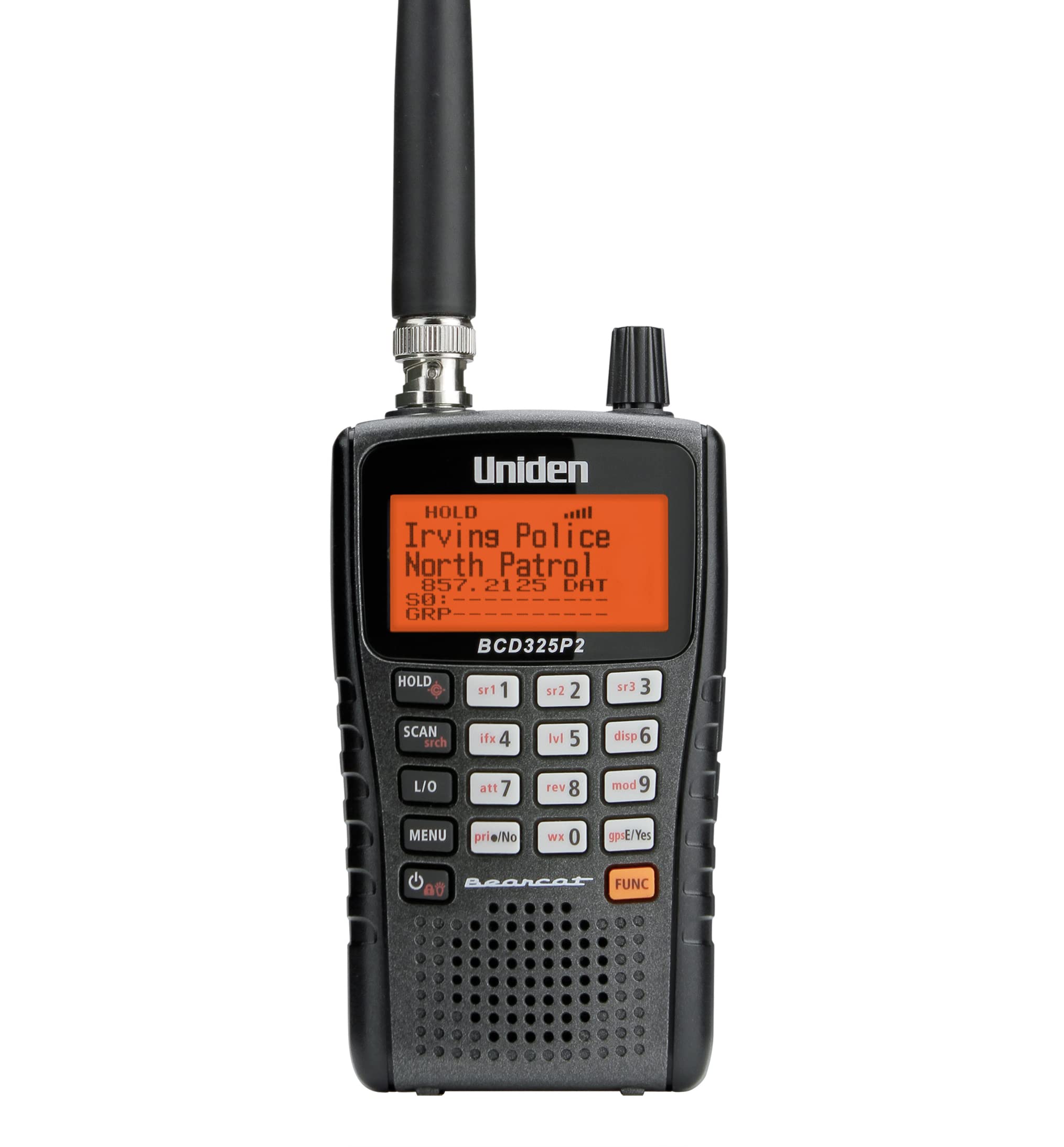 Uniden BCD325P2 Handheld TrunkTracker V Scanner. 25,000 Dynamically Allocated Ch