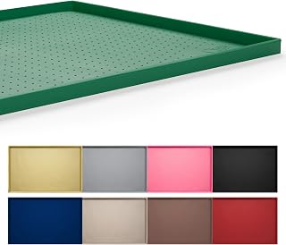 Hubulk Dog Feeding Mat, 100% Leakproof Food Grade Silicone Pet Feeding Mat, Dishwasher Safe, Raised Edge to Prevent Spills, Tray