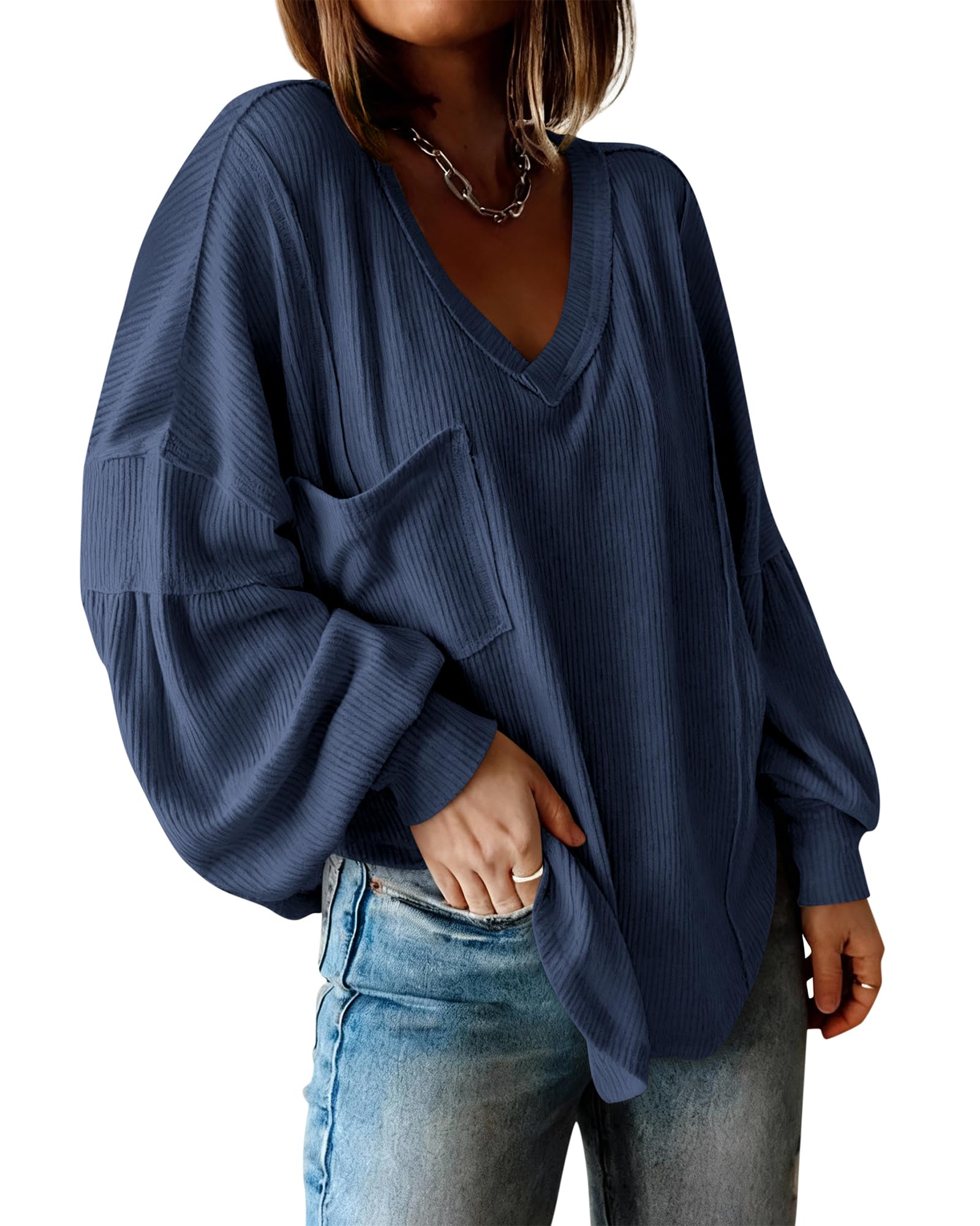 BTFBM Long Sleeve Shirts for Women 2026 Fall Tops
