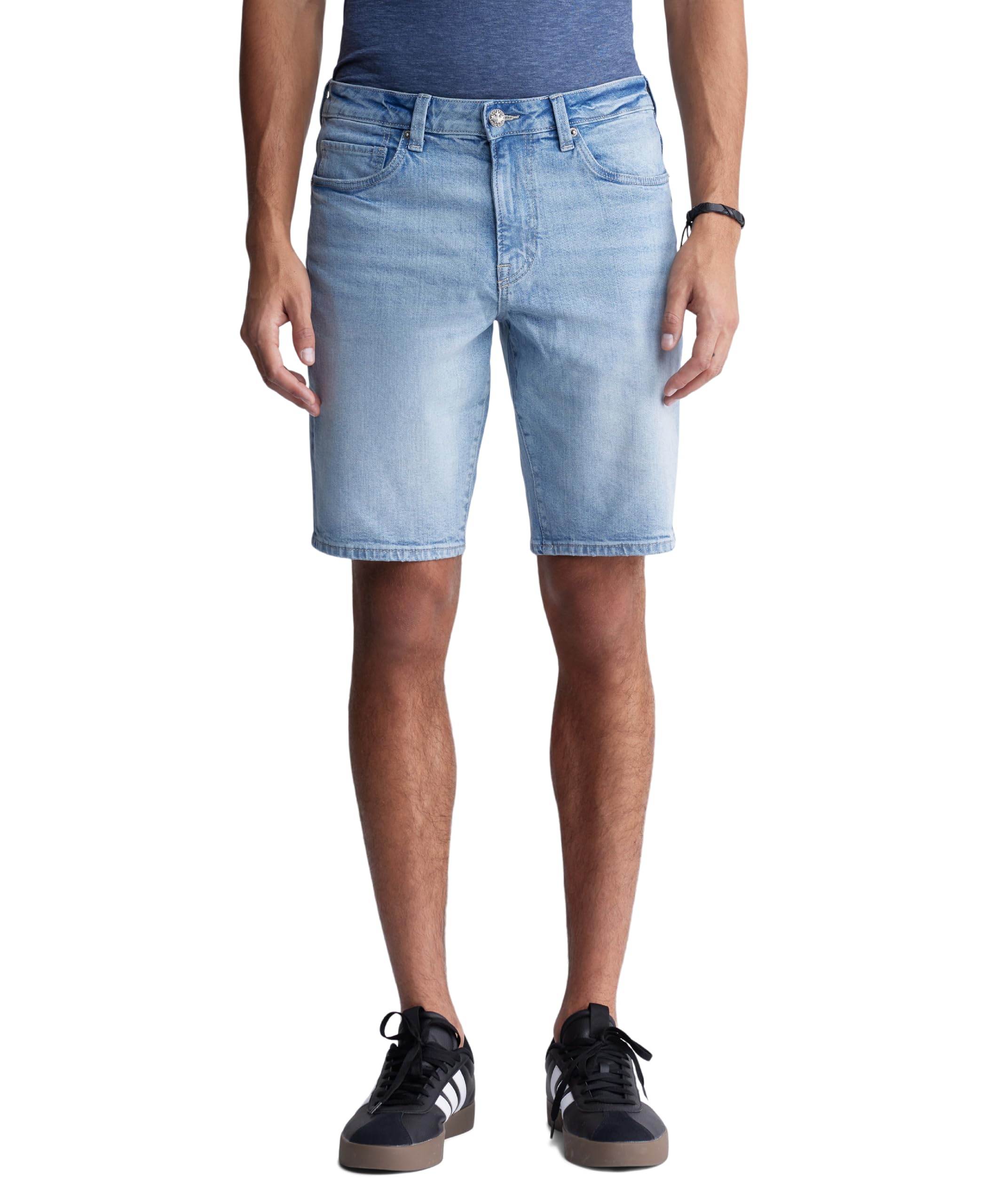 Buffalo David Bitton Relaxed Straight Dean Denim Shorts Men's Jeans