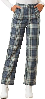 Allegra K Women's Cargo Straight