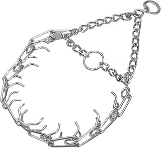Coastal Pet Herm Sprenger Prong Collar, Chrome, 3.0 mm x 18"–20" | Solid Fastener Plate, Secure and comfortable Snug fit, Durable, Reliable Use, Adjustable Collar and Unique Design