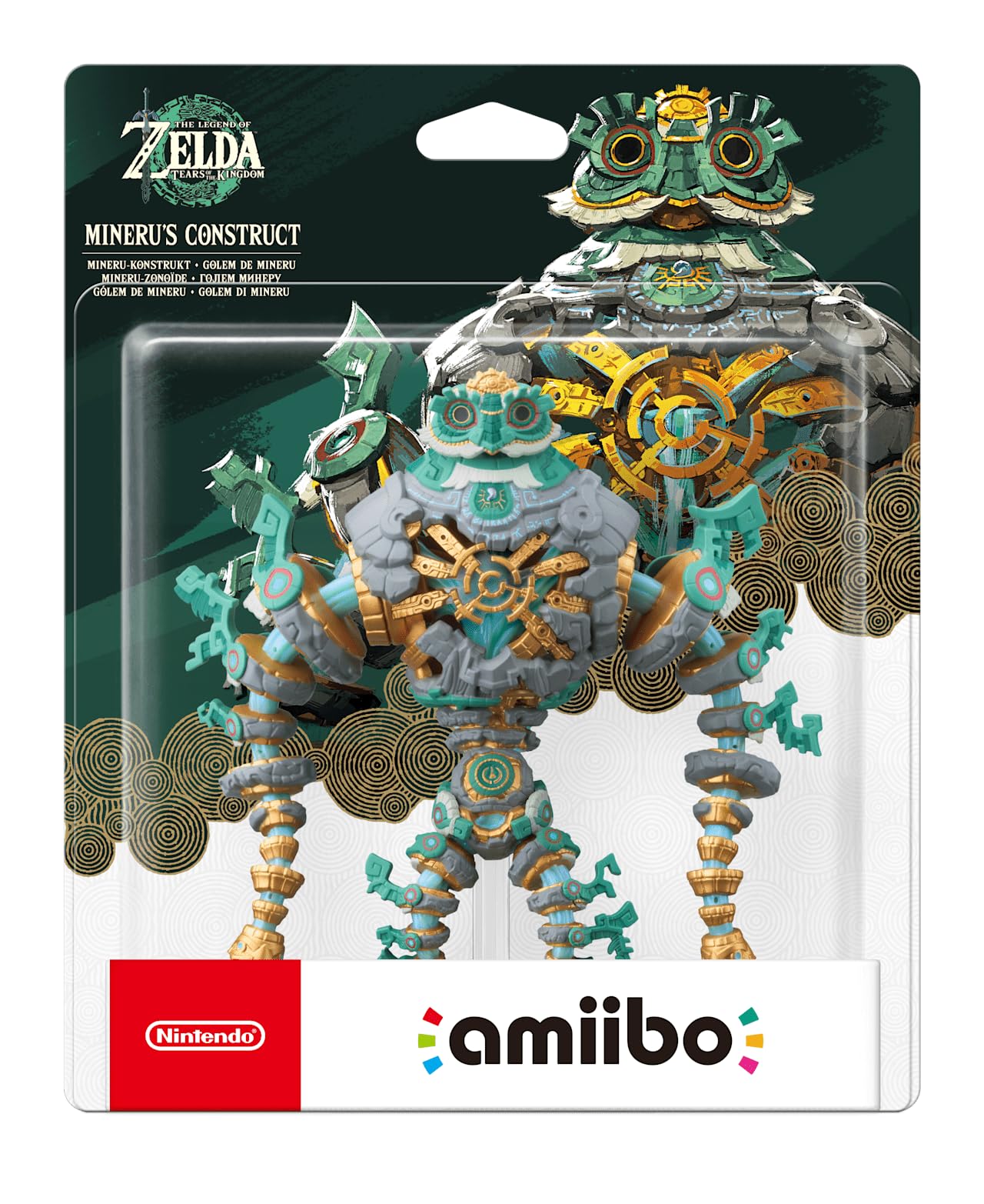 Nintendo Switch 2 Amiibo Mineru's Construct, The Legend of Zelda, Tears of The K
