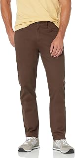 Amazon Essentials Mens Athletic-Fit 5-Pocket Comfort Stretch Chino Pant