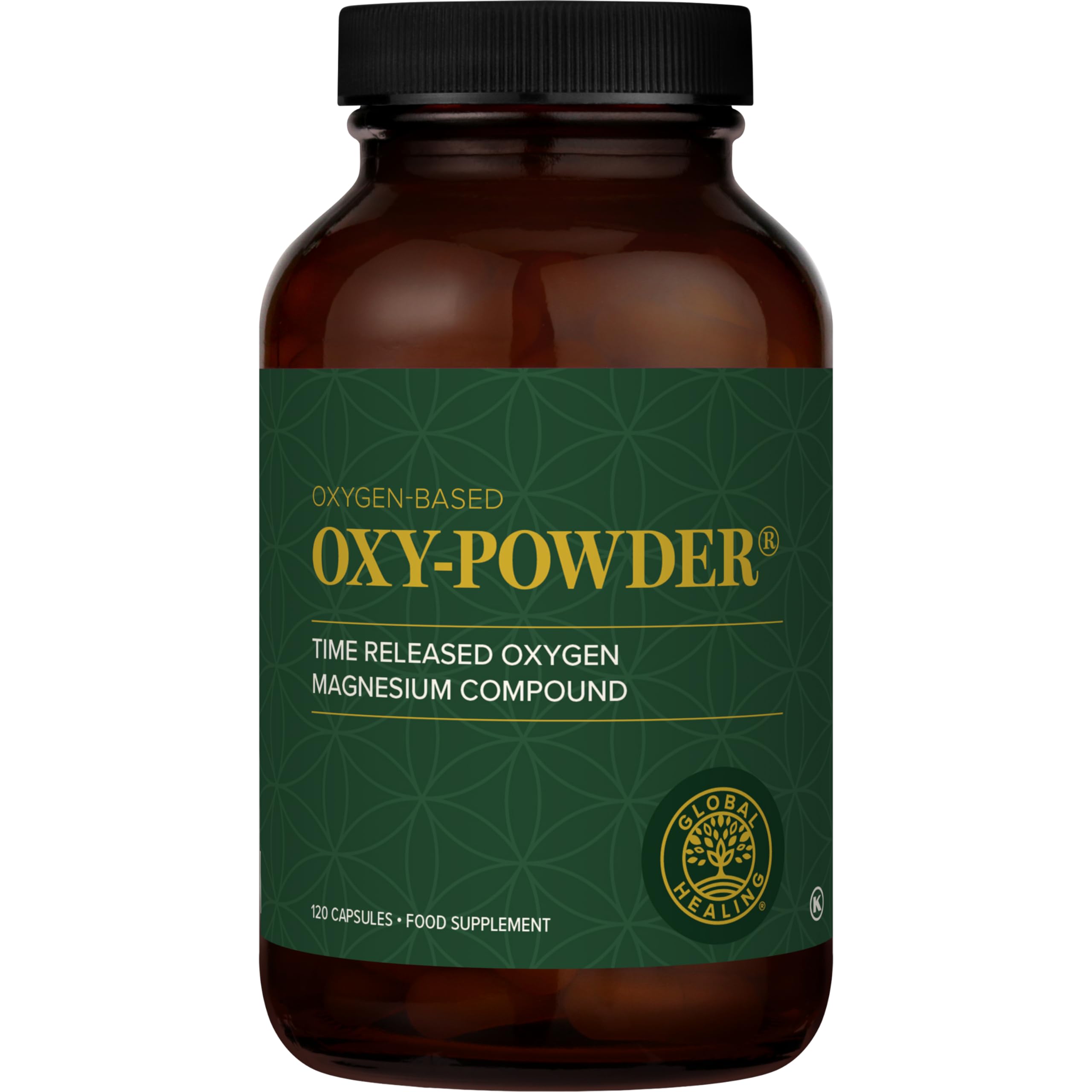 Global Healing Oxy-Powder Colon Cleanse - Time-Released Oxygen Magnesium Compoun