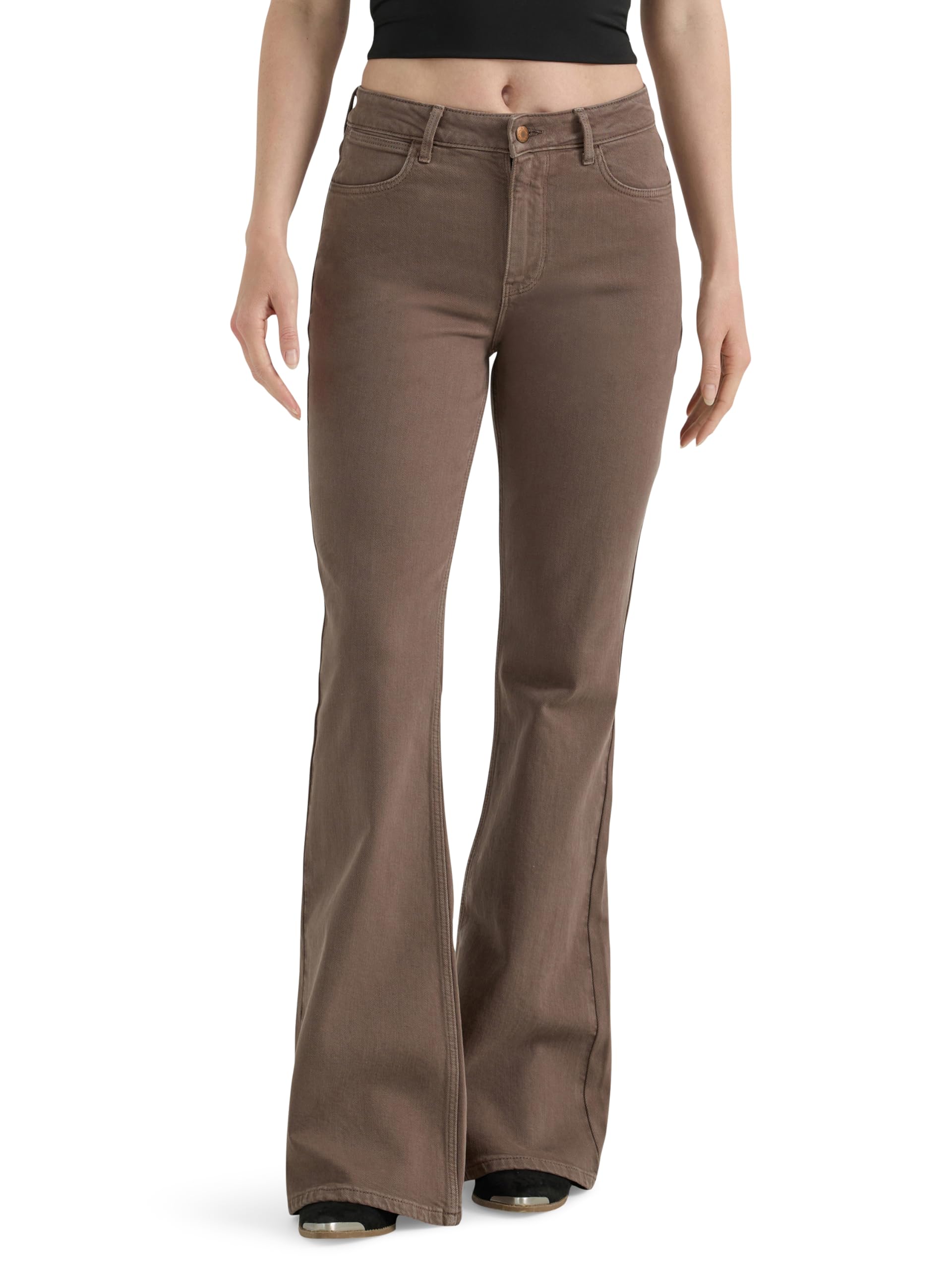 Wrangler Women's High-Waisted Fierce Flare
