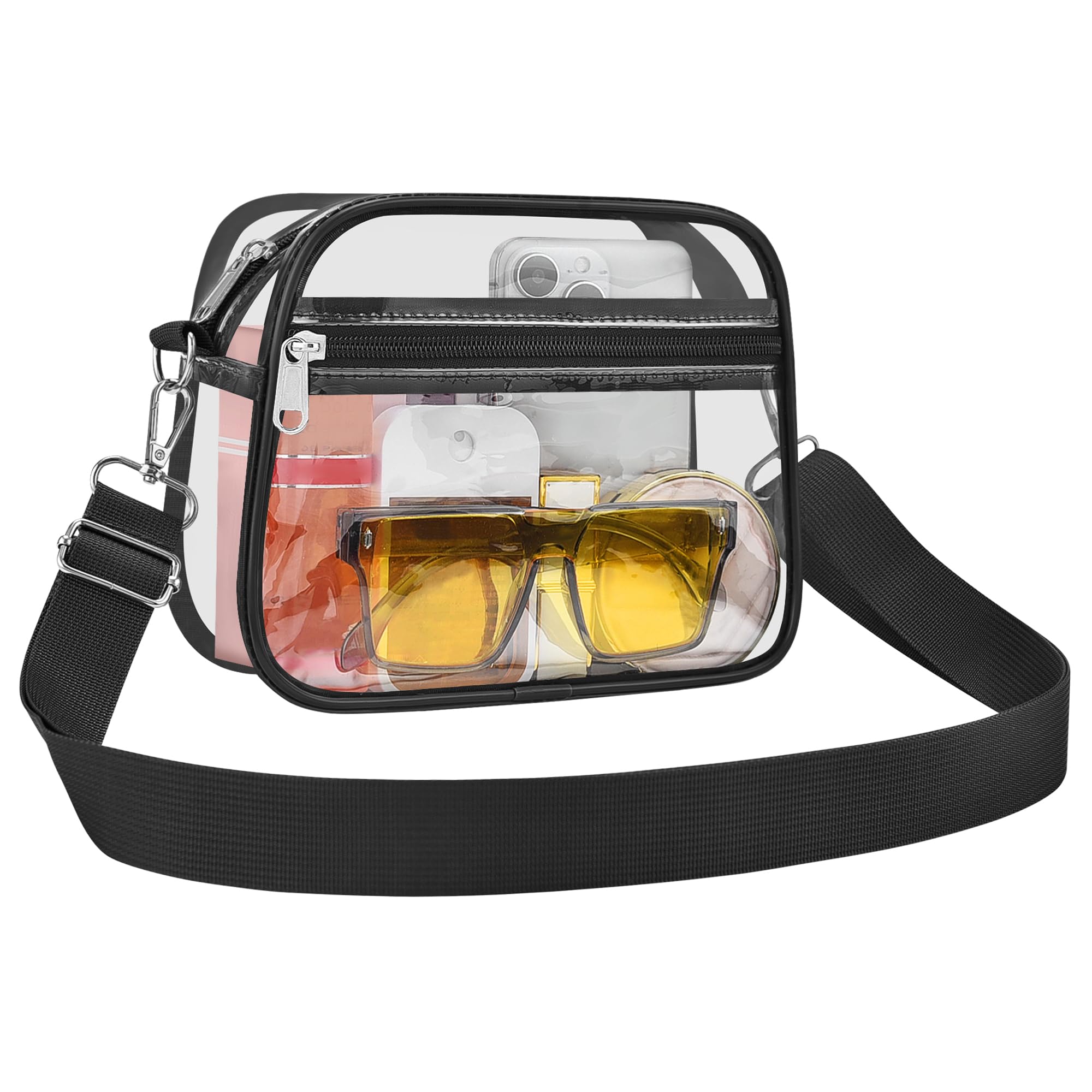 USPECLARE Clear Bag for Stadium Events Clear Sports Fan Handbags Purses | Unisex