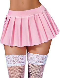 Avidlove Y2k Women Pleated Mini Skirt Casual Short Mini Skirt Mini Skirt XS