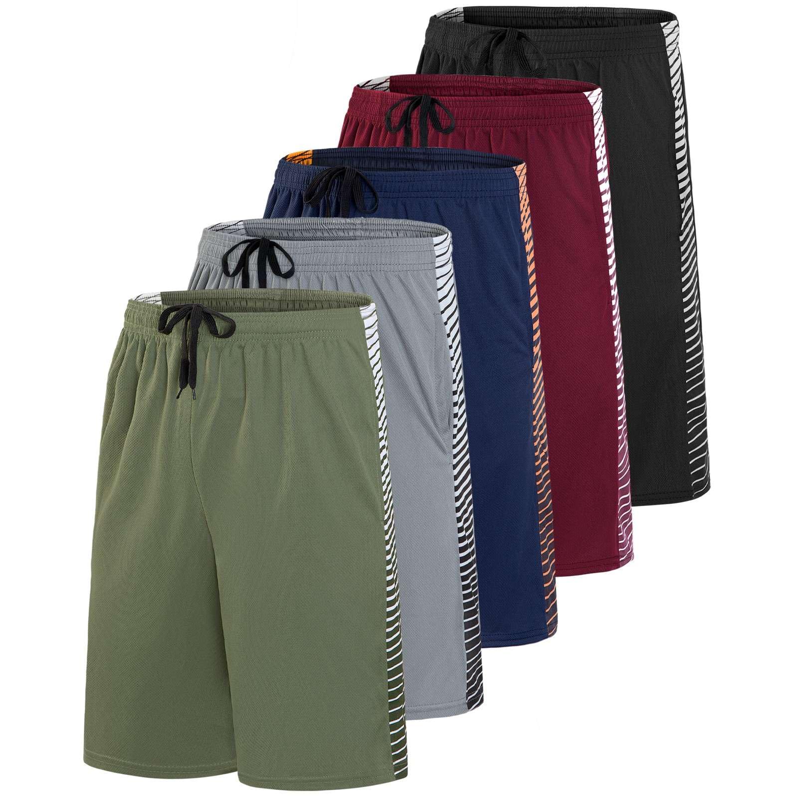 Real Essentials - Men's Gym Shorts, Tennis Shorts