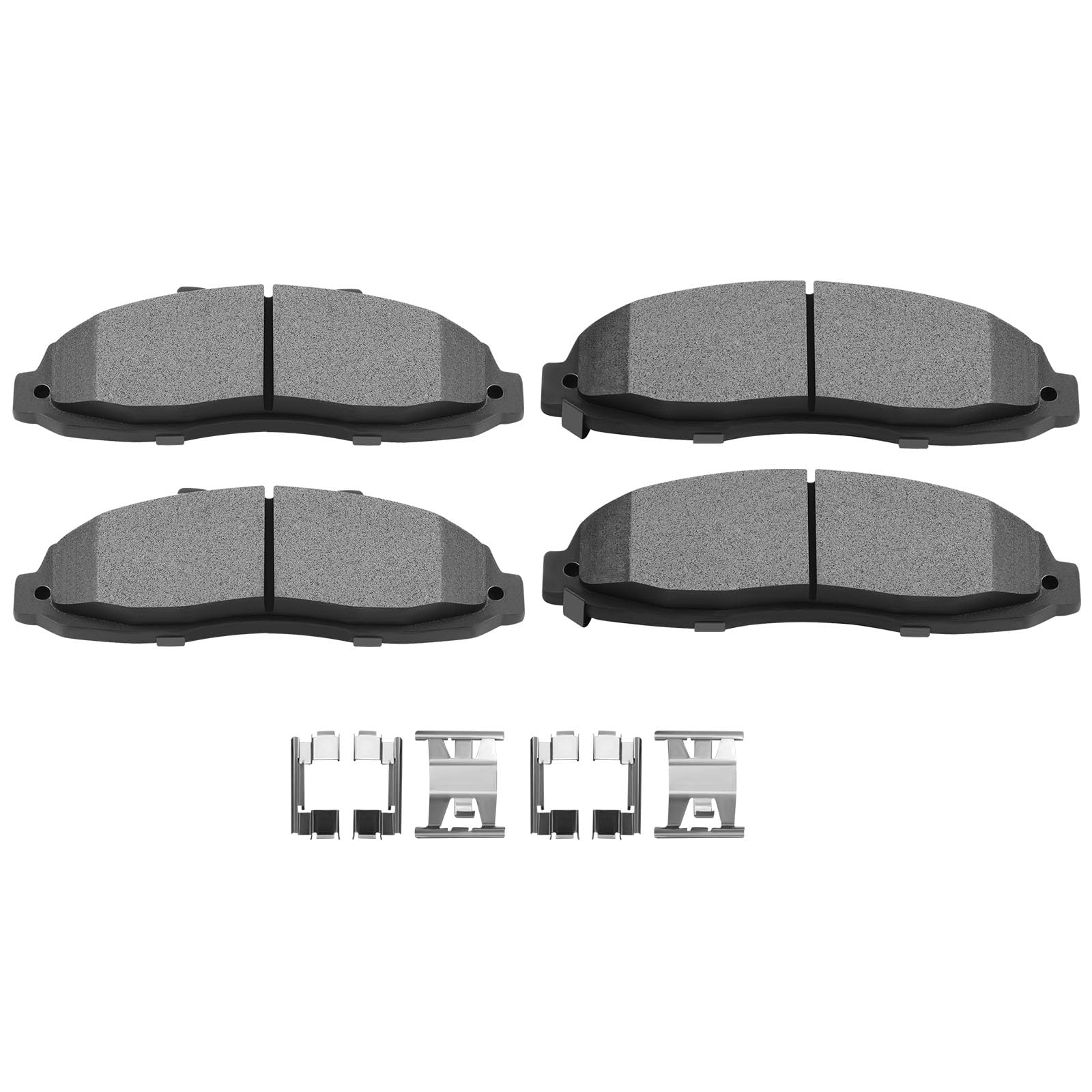 SCITOO D679 Front Semi-Metal Brake Pads Sets For Ford For F-150 1997-2003 | Fit 