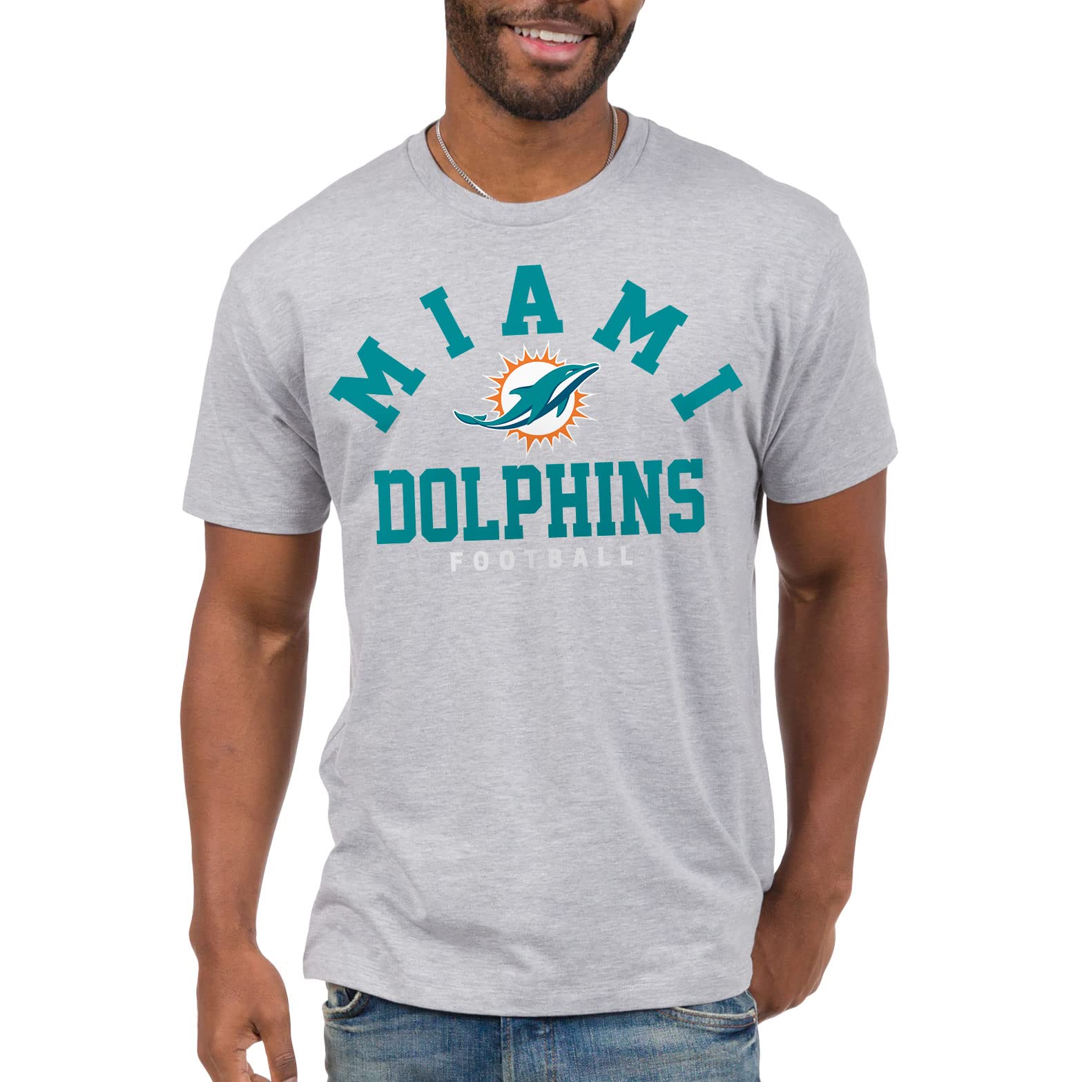 Junk Food NFL Unisex-Adult NFL Classic Team Logo T-Shirt