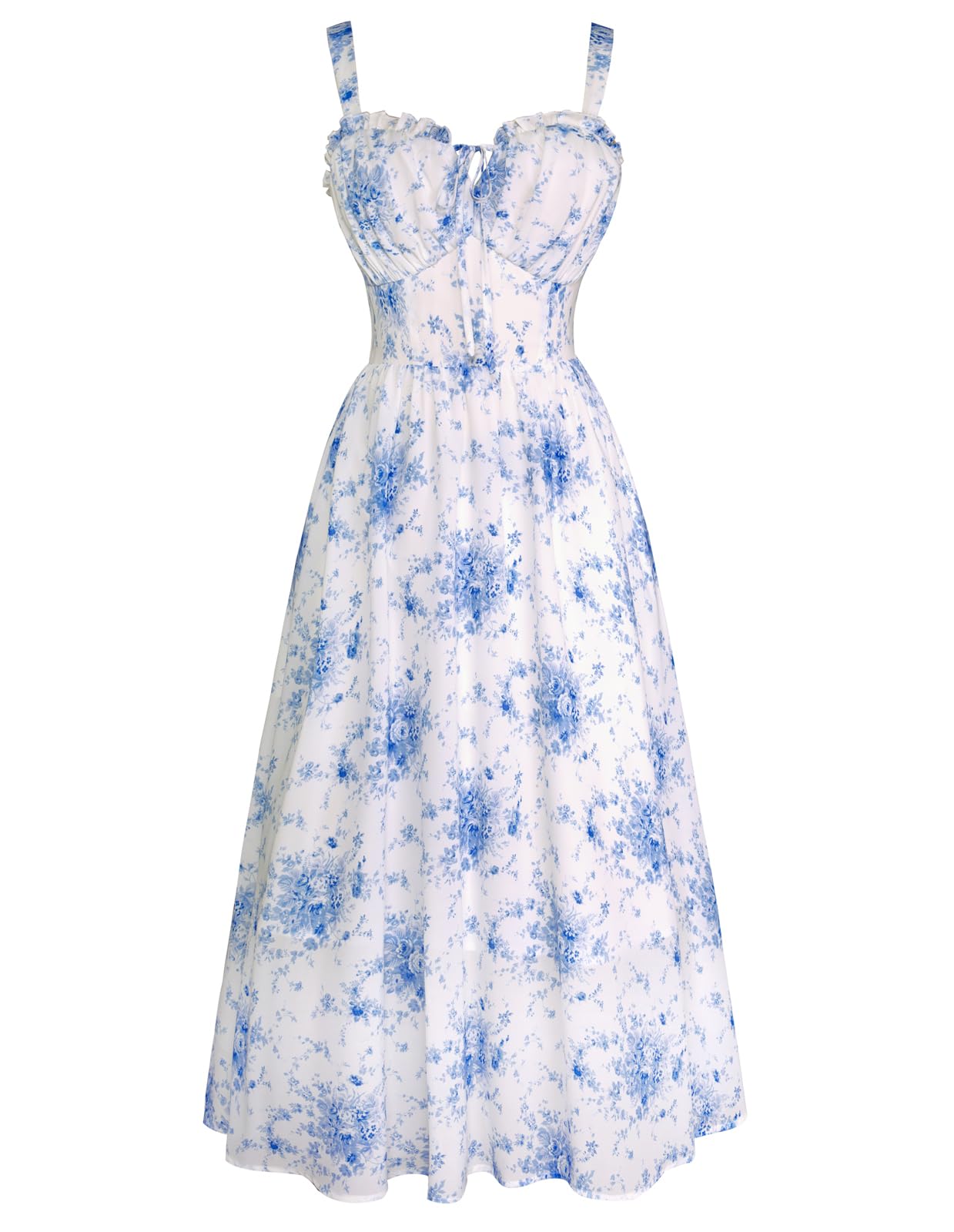 Scarlet Darkness Floral Corset Dress Summer Dresses For Women 2025 Milkmaid Dres