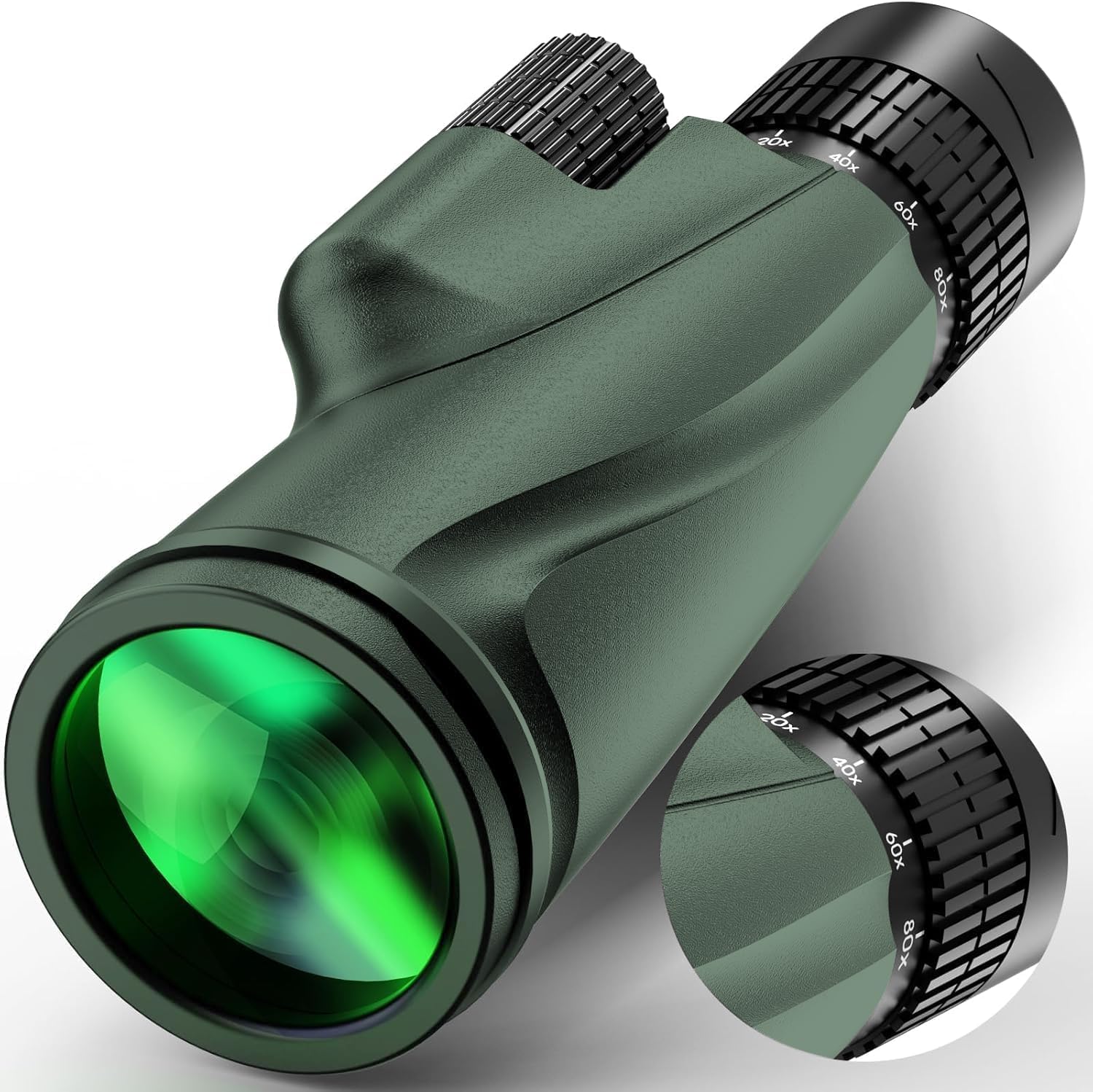 Monocular-Telescope 80x100 High Powered Monoculars High Definition for Adults Hi
