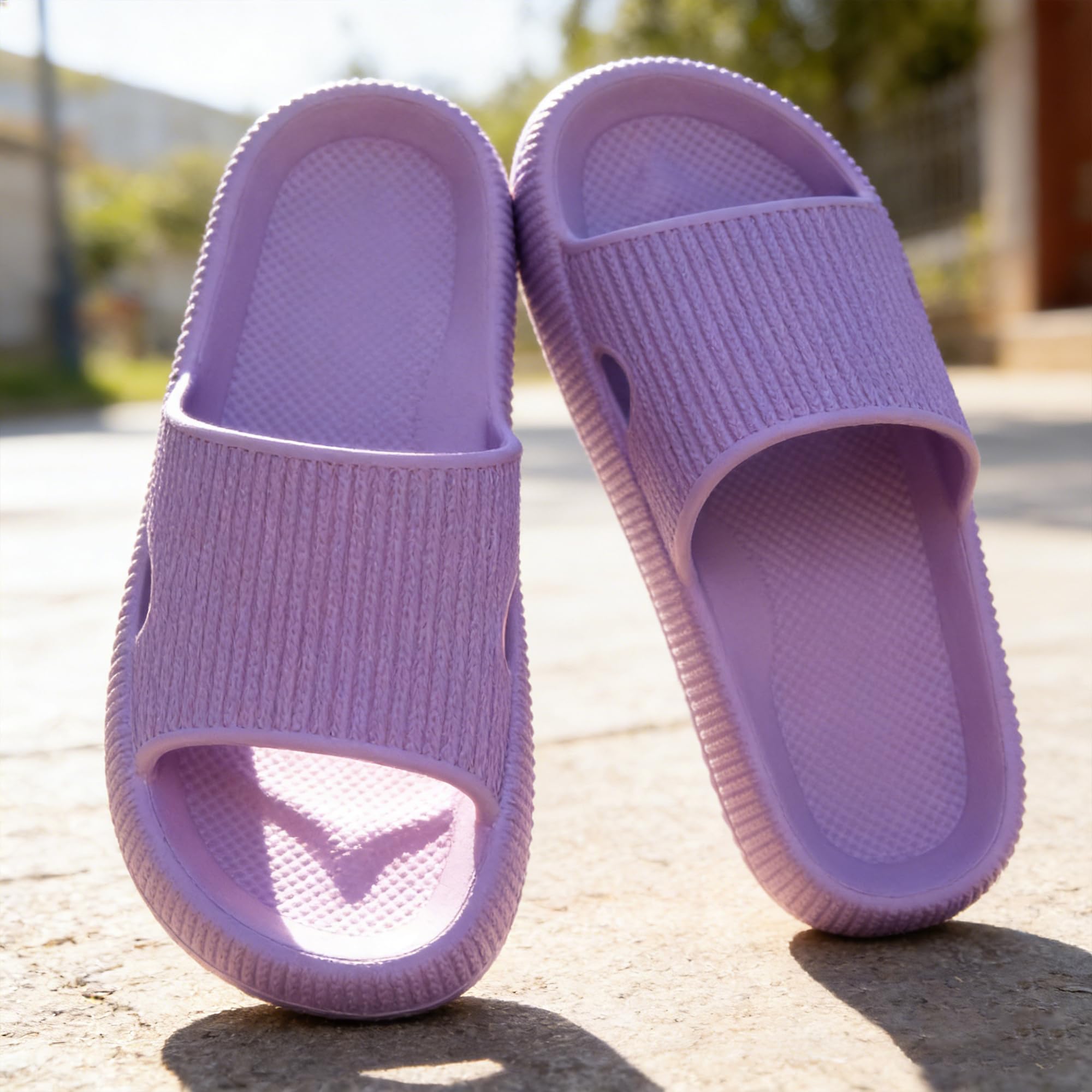 Cloud Slippers for Kids Boys Girls Shower Bathroom Non-Slip Open Toe Super Soft 