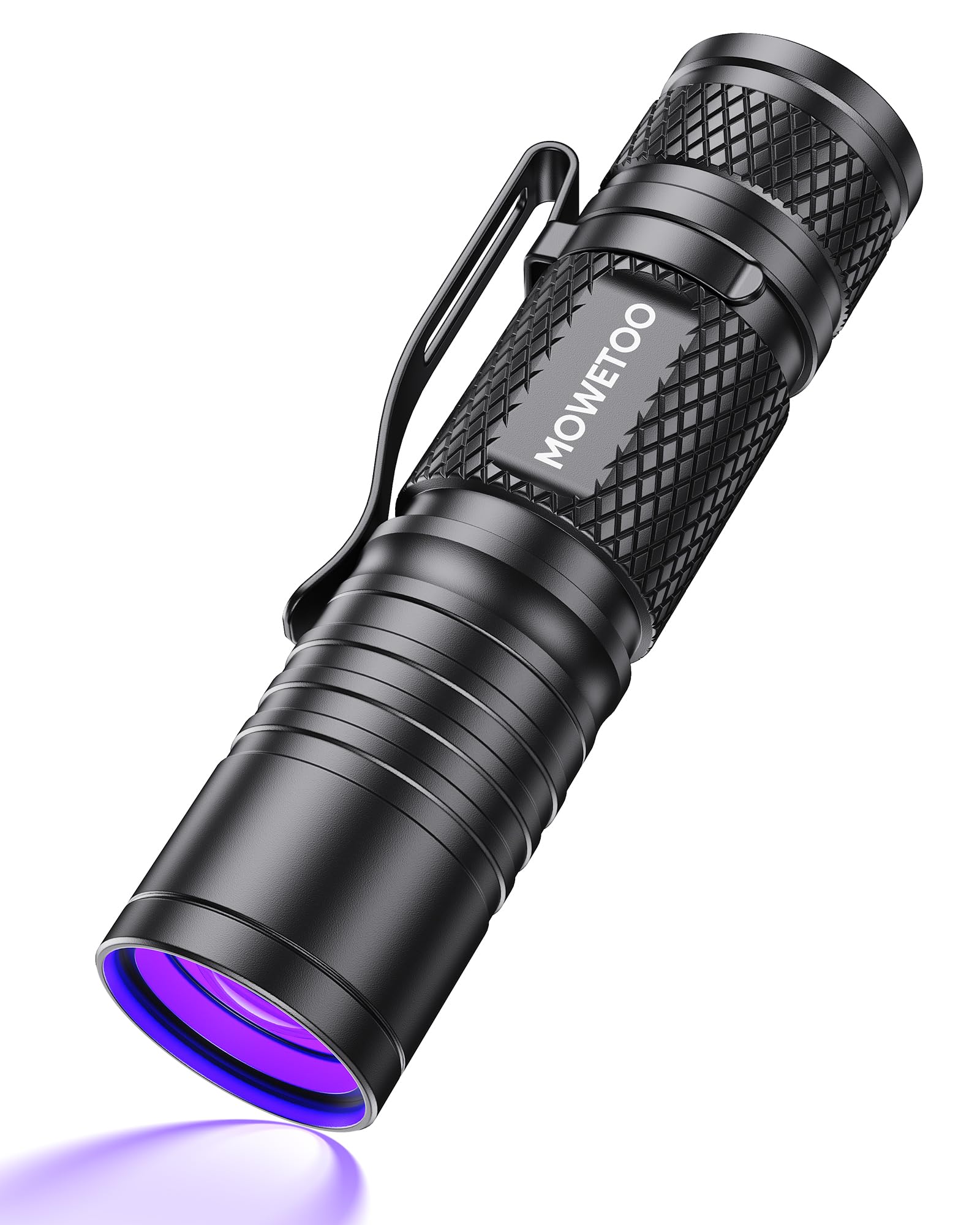 MOWETOO UV Torch Rechargeable, 395nm Zoomable LED Black Light Flashligt | rechar