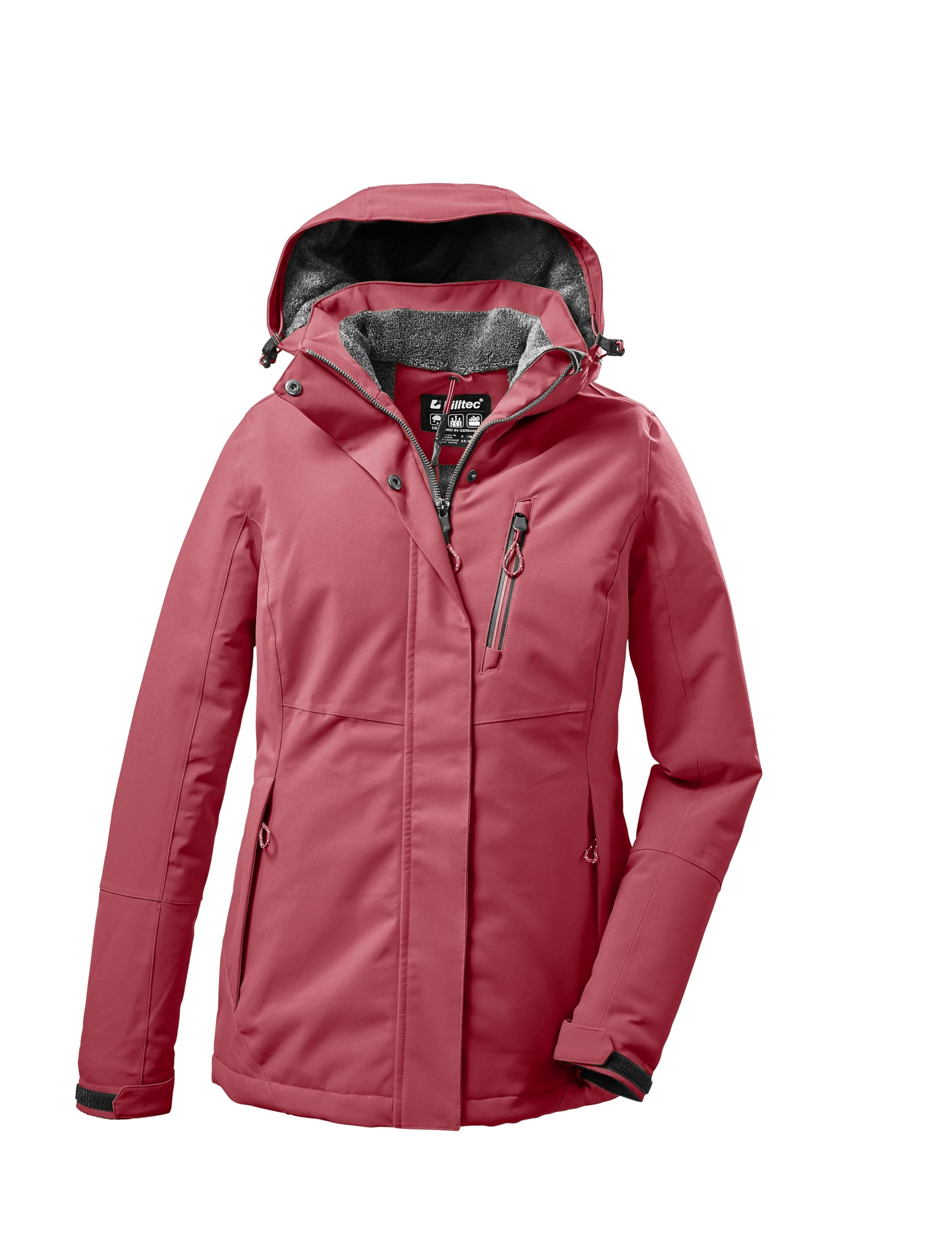 Killtec KOW 140 WMN Jckt Women's Outdoor Jacket, Functional Jacket with Detachab