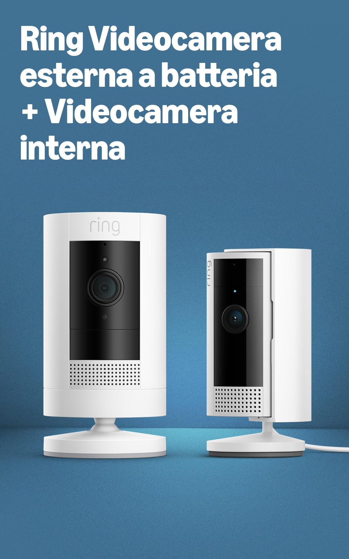 Ring Outdoor Camera Battery (Stick Up Cam) + Ring Indoor Camera