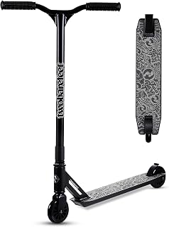 Two Bare Feet Cipher Model Stunt Scooter for Kids, Teens & Adults - Lightweight Freestyle Scooter with 360° Spin, ABEC-7 Bearings, 100mm PU Wheels, Durable Design for Tricks