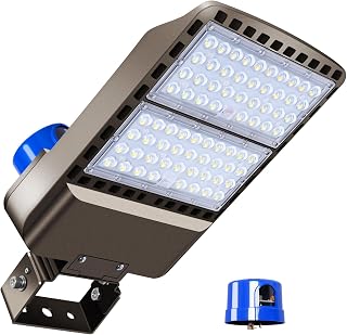 BIRITALO 200W Parking Lot Light, 28000LM 5000K Dusk to Dawn Trunnion Mount | 400W Equivalent, IP65 Waterproof, 100-277V Wall Mount Commercial LED Shoebox Light for Yard, Barn, Building
