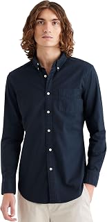 Dockers Men's Oxford Stretch Slim Fit Shirt