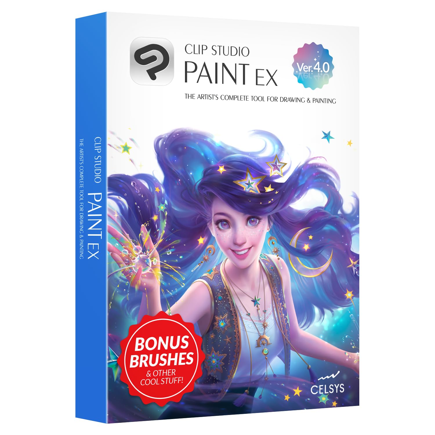CLIP STUDIO PAINT EX - Version 4 | Perpetual License | for Windows and macOS