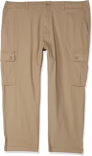 Amazon Essentials Men's Straight Fit Stretch Cargo Work Trousers (Available in Big and Tall)