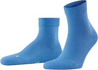 FALKE Unisex Cool Kick Socks Breathable Quick-Drying Functional Material Lightweight Padding Plush Sole Cooling Modern Quarter Length Flat Seam on Toe Sporty 1 Pair