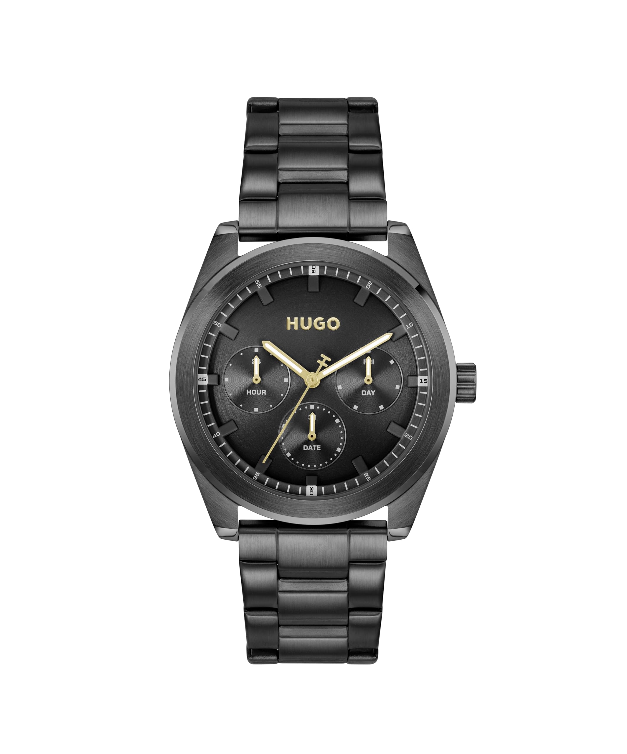 Hugo Analogue Multifunction Quartz Watch for Men #Bright Sport Collection with S
