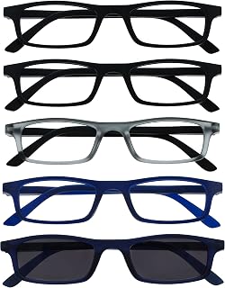 OPULIZE TED Reading Sunglasses for Womens and Mens