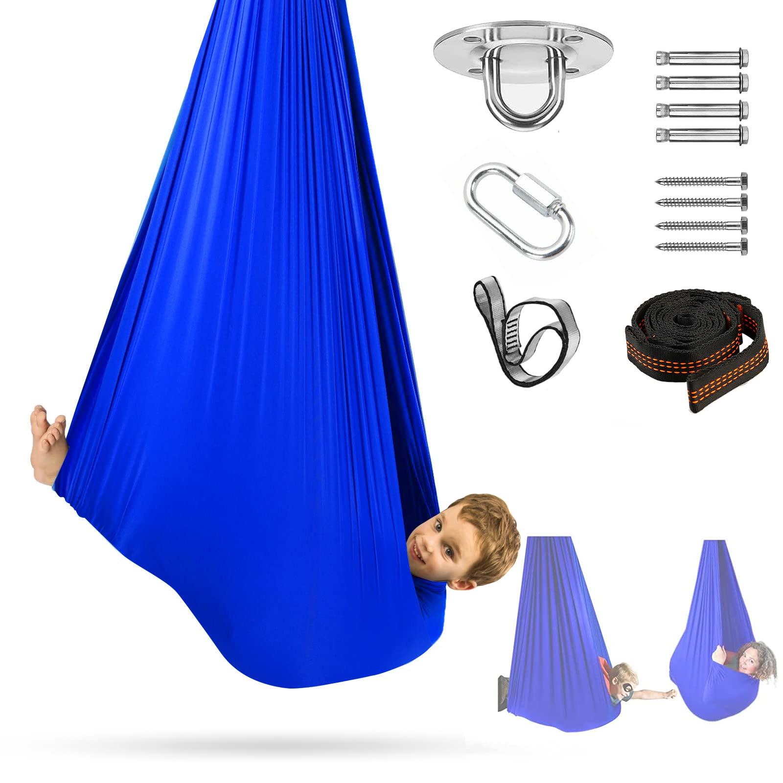 Sensory Swing, Therapy Swing for Kids & Adults, Cuddle Swing Indoor Outdoor | Sw
