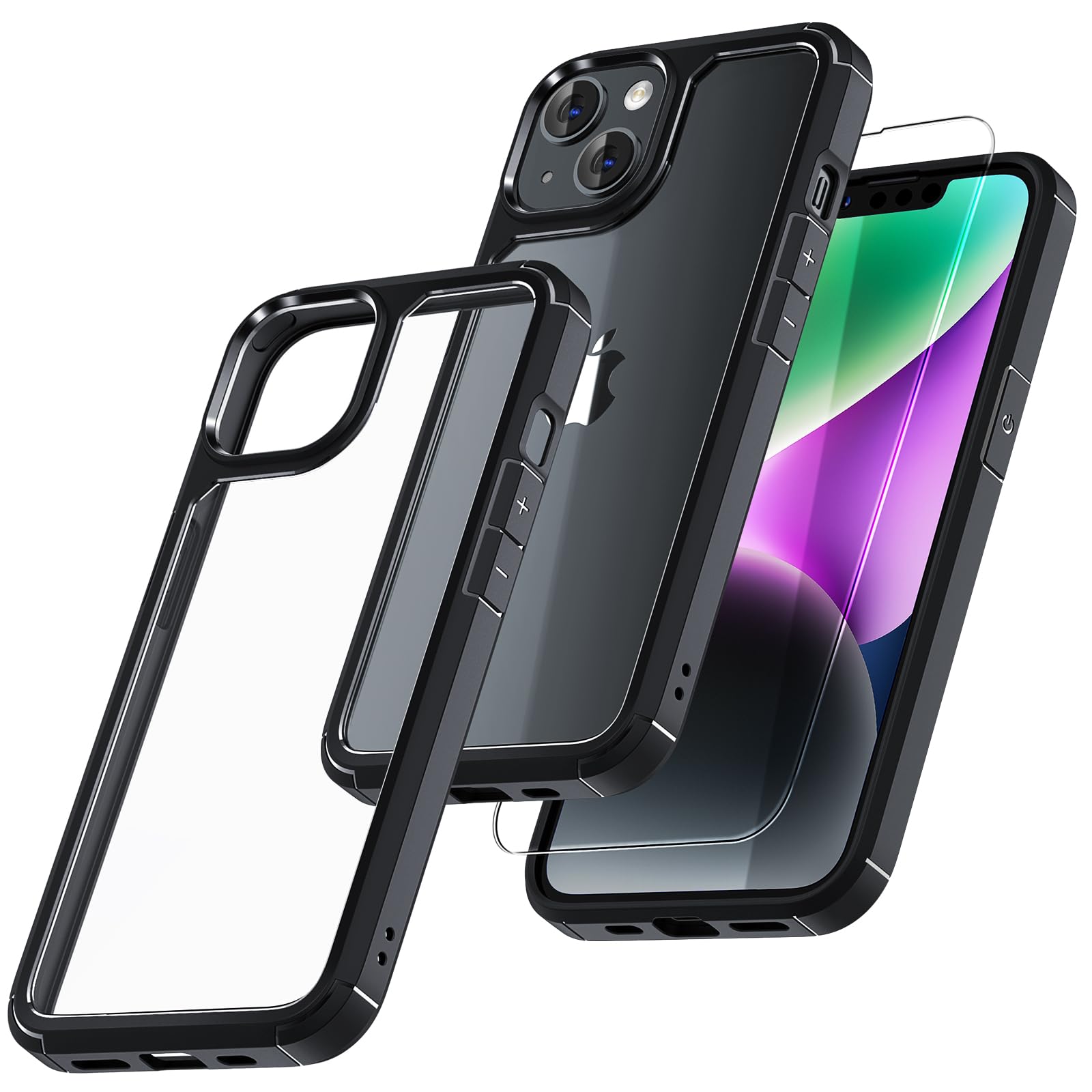 TAURI for iPhone 14 Case, Black