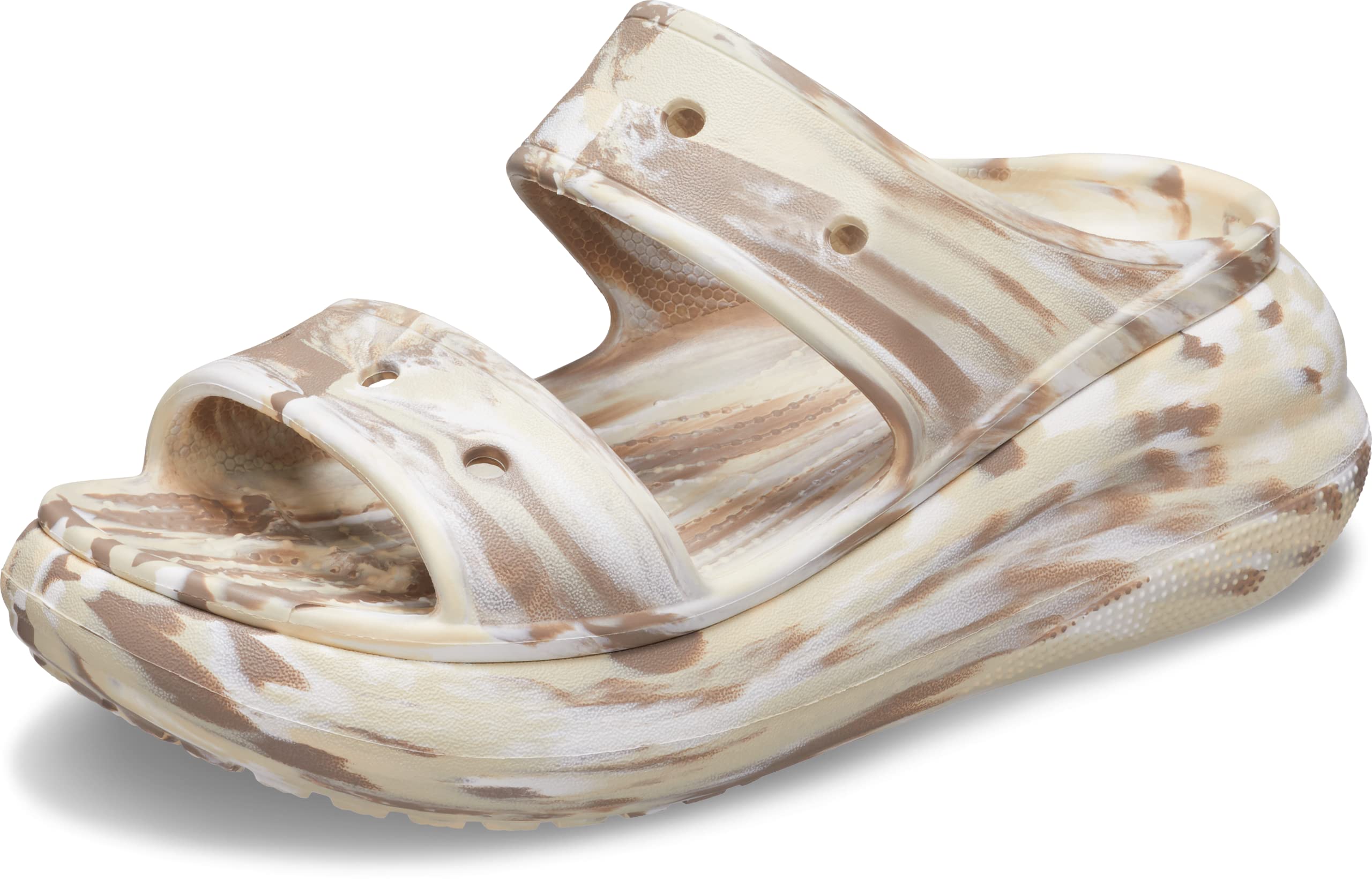 Crocs unisex-adult Crush Marbled Sandal