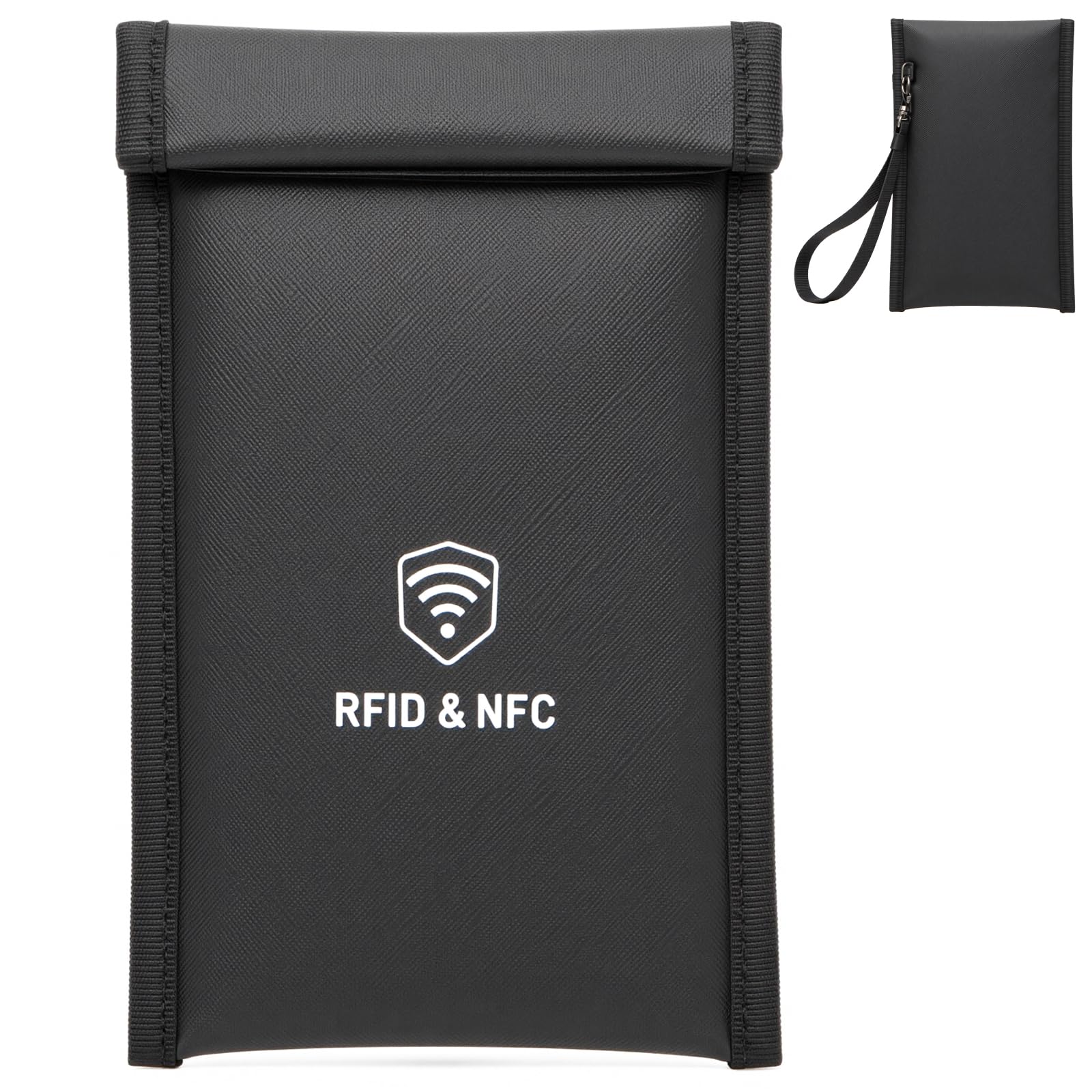 XIAODUN Faraday Bags for Phones [5G/Bluetooth/WiFi/GPS] Signal Blocker, Fireproo