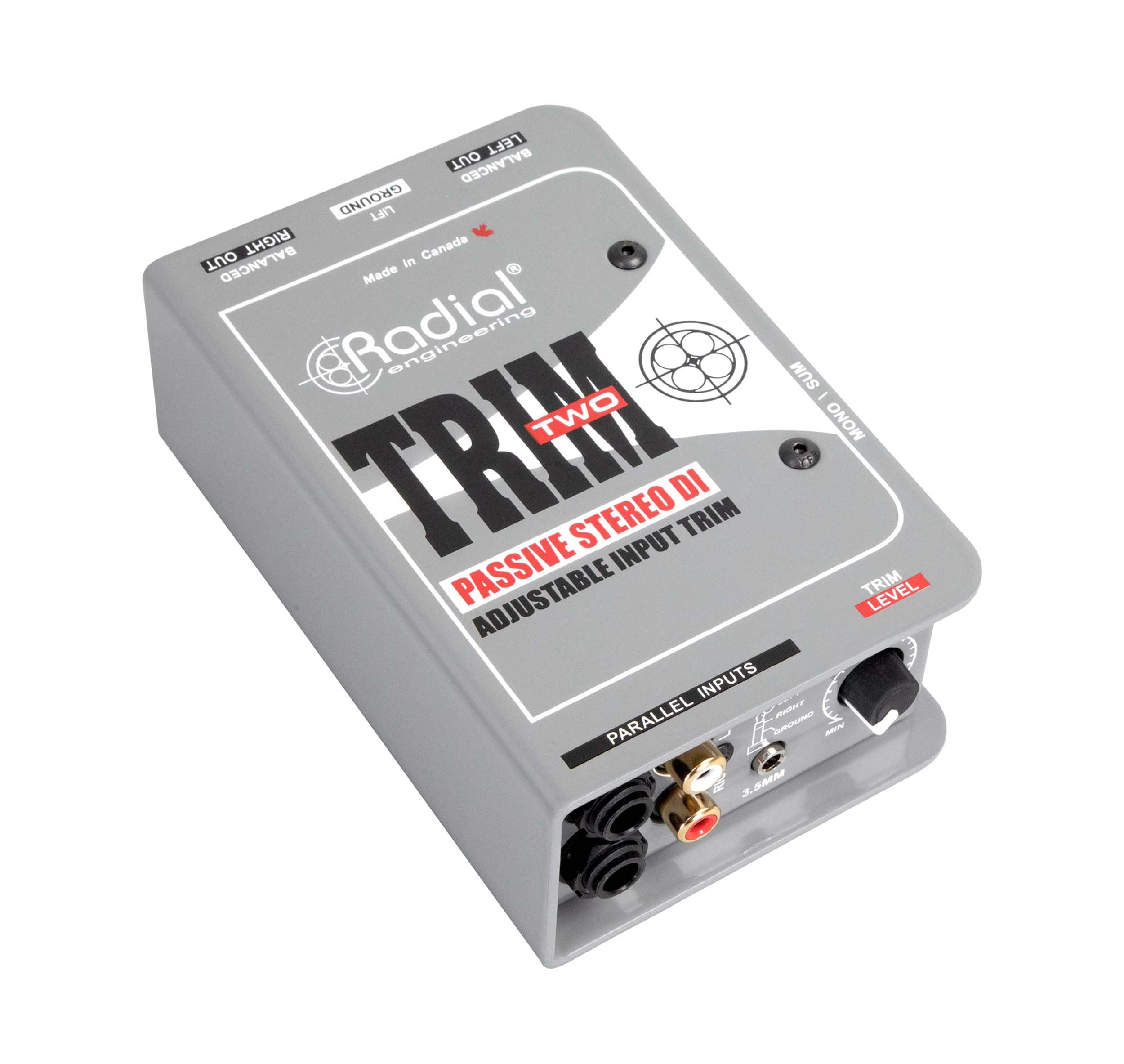 Radial Trim-Two Passive 2-channel AV DI with Trim