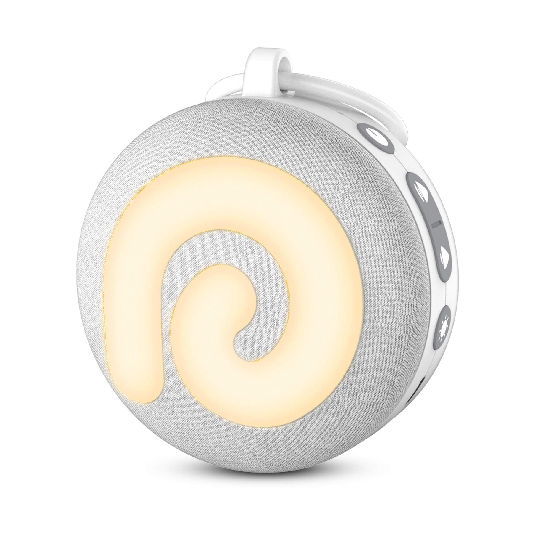 Dreamegg D11, Portable White Noise Machine Baby, with Night Light, Grey | Sound 