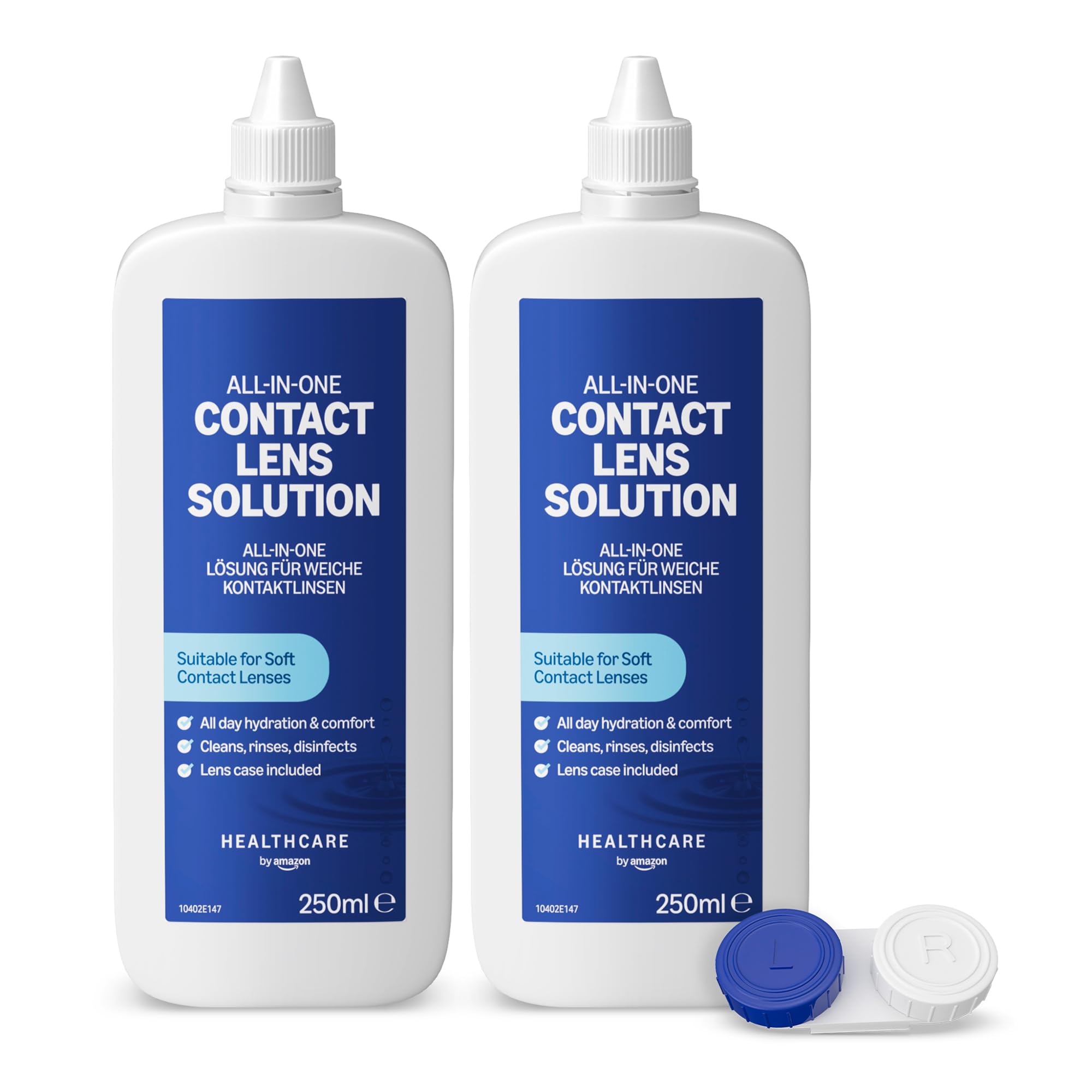 Healthcare by Amazon All-In-One Contact Lens Solution – For Soft Lenses, Bio-Tol