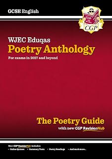 New GCSE English WJEC Eduqas Anthology Poetry Guide with CGP RevisionHub (for exams from 2027) (CGP WJEC Eduqas GCSE Poetry)