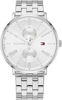 Tommy Hilfiger Women's Multifunction Quartz Watch - 3 Sub-Dials, 3ATM Water Resistant with Leather or Stainless Steel Bracelet in Link or Mesh