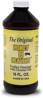 Honey B Healthy Original 16 oz. Bottle, Feeding Stimulant with Essential Oils