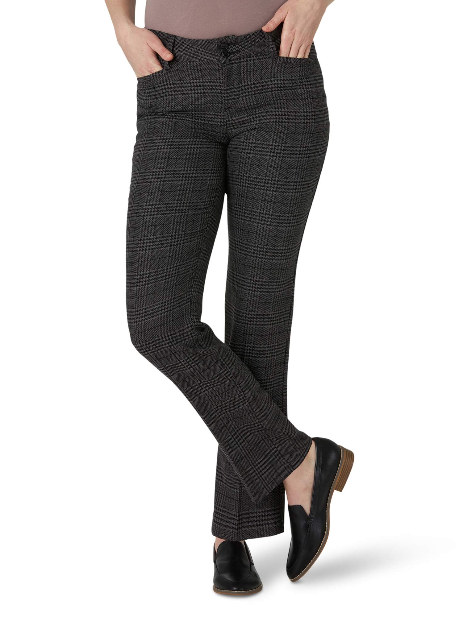 Lee Secretly Shapes - Regular Fit Straight Leg Pant - Women's Trousers