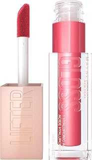 MAYBELLINE Lifter Gloss, Lip Gloss with Hyaluronic Acid, Heat