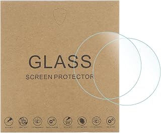5pcs 34.5mm HD Tempered Glass Screen Protector for Watch - High AL Anti-Scratch 9H Hardness - Explosion-proof Smart Watch Screen Protector Film
