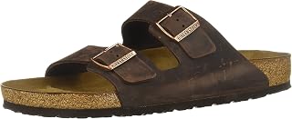 Birkenstock Sandales Arizona Sfb Cuir Suede Earth Red, Women's Sandal